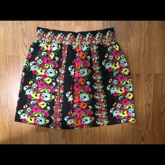 Tulle Floral Mini Skirt - Picture 2 of 4